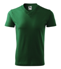V-neck 102 Koszulka unisex zielen_butelkowa