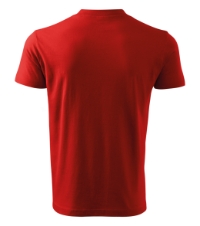 V-neck 102 Koszulka unisex czerwony