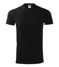 Heavy V-neck 111 Koszulka unisex czarny