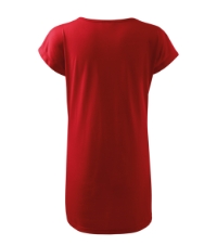 Love 123 Koszulka/sukienka damska czerwony