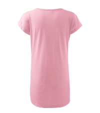 Love 123 Koszulka/sukienka damska rozowy
