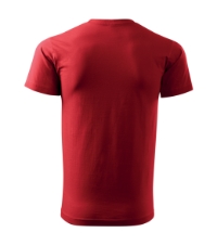 Basic 129 Koszulka męska czerwony