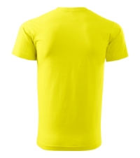 Basic 129 Koszulka męska cytrynowy