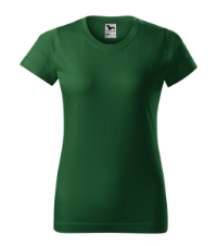 Basic 134 Koszulka damska zielen_butelkowa