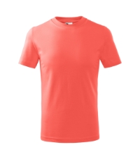 Basic 138 Koszulka dziecięca coral