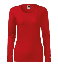 Slim 139 Koszulka damska czerwony