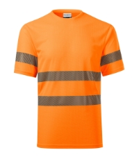 HV Dry 1V8 Koszulka unisex fluorescencyjny_pomaranczowy