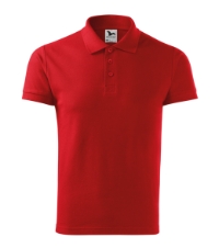 Cotton Heavy 215 Koszulka polo męska czerwony