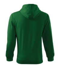 Trendy Zipper 410 Bluza męska zielen_butelkowa