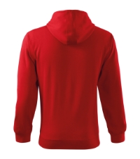 Trendy Zipper 410 Bluza męska czerwony