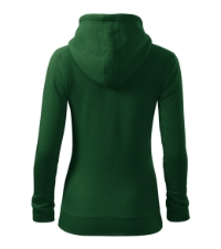 Trendy Zipper 411 Bluza damska zielen_butelkowa