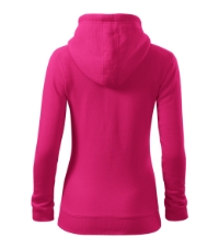 Trendy Zipper 411 Bluza damska czerwien_purpurowa