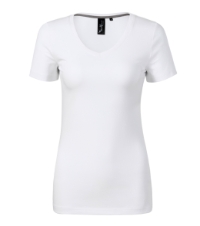 Action V-neck 701 Koszulka damska bialy