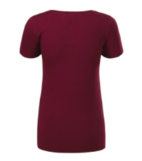 Action V-neck 701 Koszulka damska garnet