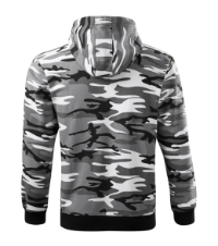 Camo Zipper C19 Bluza męska camouflage_gray