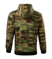 Camo Zipper C19 Bluza męska camouflage_brown