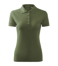 Pique Polo Free F10 Koszulka polo damska khaki