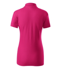 Joy P22 Koszulka polo damska czerwien_purpurowa