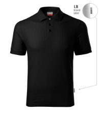 Reserve R22 Koszulka polo męska czarny_brand_label