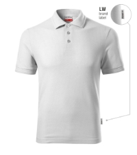 Reserve R22 Koszulka polo męska bialy_brand_label