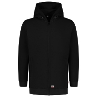 Hooded Sweat Jacket Washable 60°C T44 Bluza unisex czarny