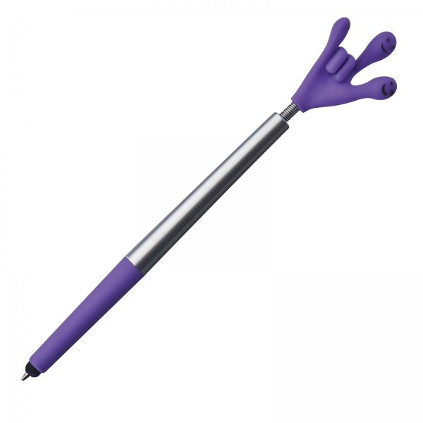 Długopis plastikowy touch pen CrisMa Smile Hand