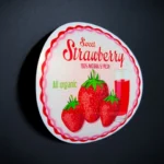 Etykiety samoprzylepne foliowane na produkty.