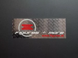 Plomba gwarancyjna z napisem VOID sitodruk.