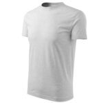 Heavy 110 Koszulka unisex Jasnoszary melanż - 03