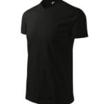 Heavy V-neck 111 Koszulka unisex Czarny - 01