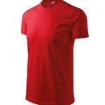 Heavy V-neck 111 Koszulka unisex Czerwony - 07