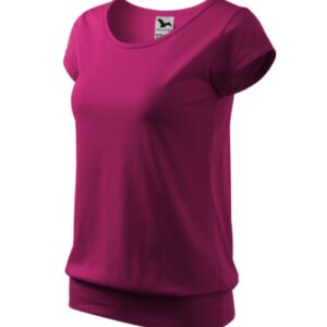 City 120 Koszulka damska Fuchsia red - 49