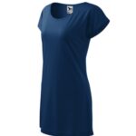 Love 123 Koszulka/sukienka damska Ciemnoniebieski - 87