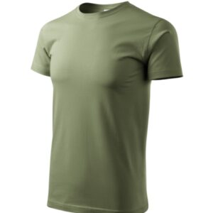 Basic 129 Koszulka męska Khaki - 09