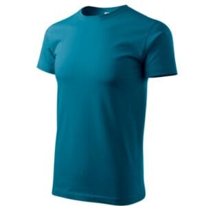 Basic 129 Koszulka męska Petrol blue - 93