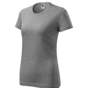 Classic New 133 Koszulka damska Ciemnoszary melanż - 12