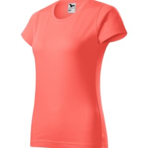 Basic 134 Koszulka damska Coral - A1