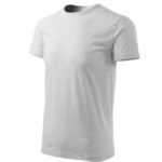 Heavy New 137 Koszulka unisex Jasnoszary melanż - 03