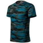 Camouflage 144 Koszulka unisex Camouflage petrol - C1