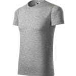 Element 145 Koszulka unisex Ciemnoszary melanż - 12