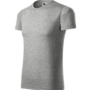 Element 145 Koszulka unisex Ciemnoszary melanż - 12