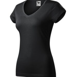 Fit V-neck 162 Koszulka damska Ebony gray - 94