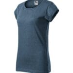 Fusion 164 Koszulka damska Ciemny denim melanż - M2