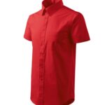 Chic 207 Koszula męska Czerwony - 07