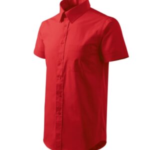 Chic 207 Koszula męska Czerwony - 07