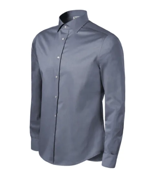 Journey 264 Koszula męska Storm gray melange - C7