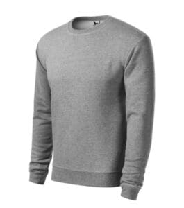Essential 406 Bluza męska/dziecięca Ciemnoszary melanż - 12