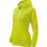 Trendy Zipper 411 Bluza damska Limetka - 62