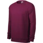 Merger 415 Bluza męska Red plum melanż - M8