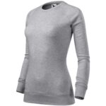 Merger 416 Bluza damska Srebrny melanż - M3